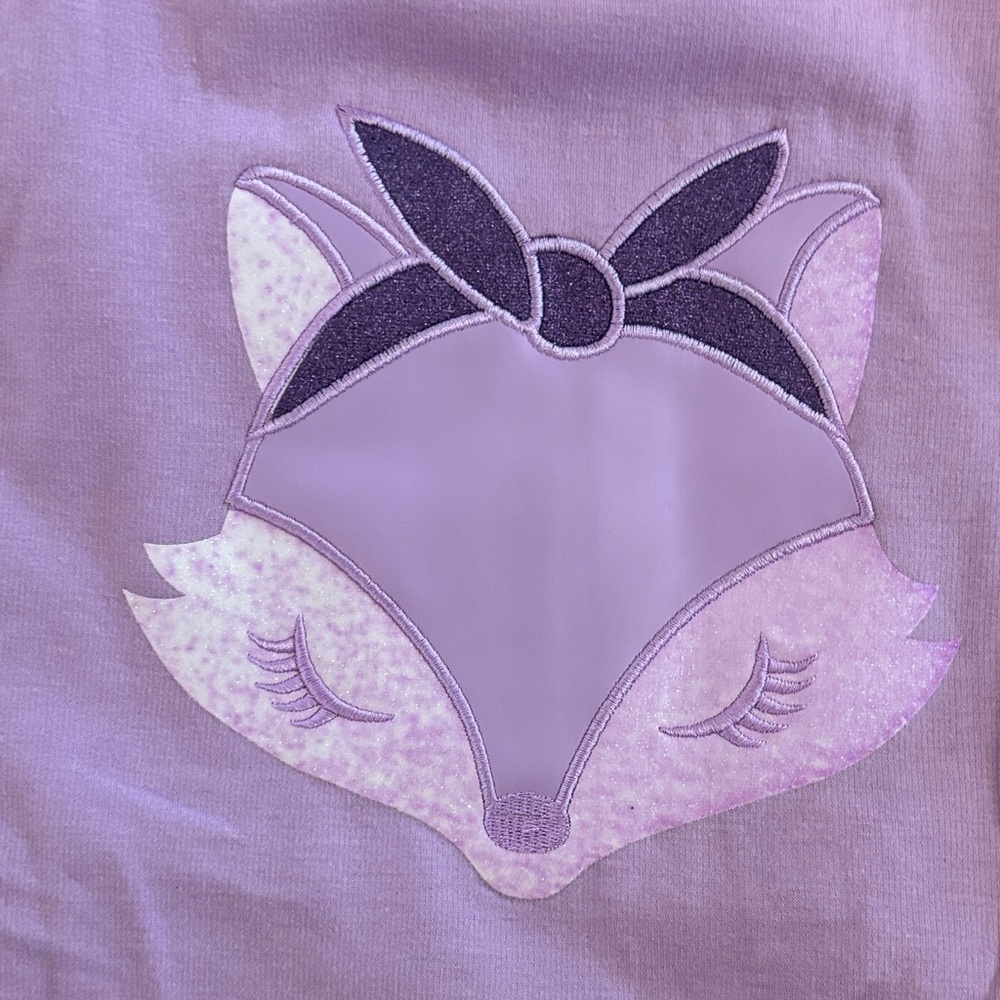 btween Purple Fox Sweatshirt and pants Set - Picture 4 of 5